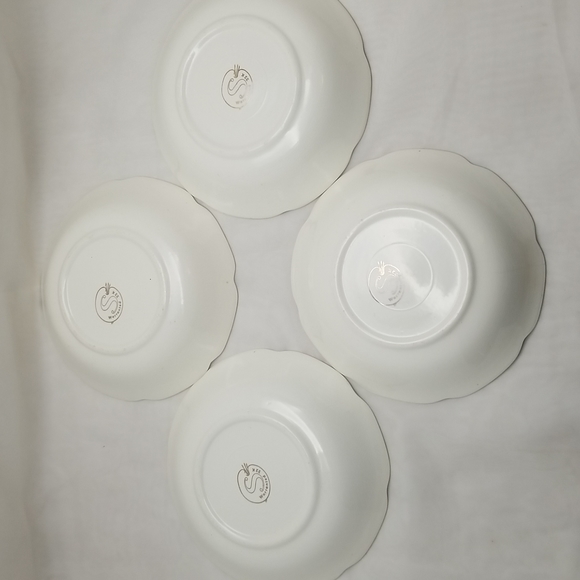 Sebring Chantilly George & Martha Washington Soup Bowls - Picture 3 of 16